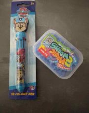 Lot vers de terre et bic pat patrouille 