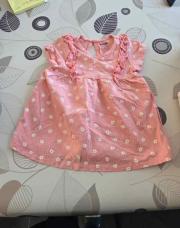 Robe rose a fleur 