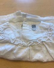 Blouse blanche la redoute 6 mois