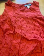 Robe rouge Obaibi 12 mois