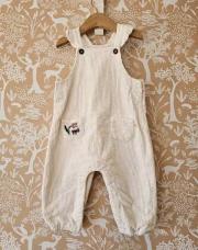 Salopette ecru CATIMINI 18m