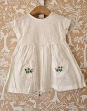 Robe CATIMINI 6M blanc