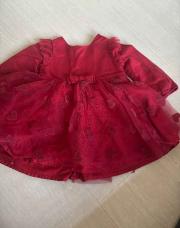 robe rouge cœur taille 6 mois orchestra 