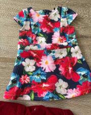 Robe guess fleur couleur taille 6/9 mois 