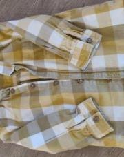 Chemise jaune carreaux 18 mois 