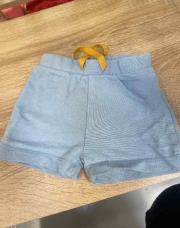 Short été bleu