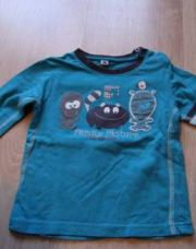 blouse bleue turquoise 18 mois