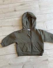 Gilet à capuche kaki 6M