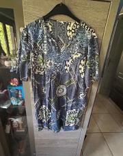 Chemise bleue brillant 