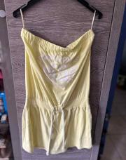 Robe été jaune Hawaï 