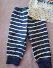 Pantalon rayé 12 mois 