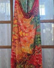Robe paon taille S-M