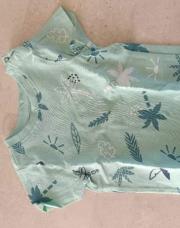 T shirt vert palmier 