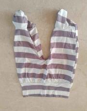 Pentalon rayure gris 