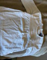 T shirt blanc manches longues 