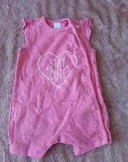 Combi short rose taille 68