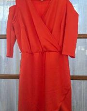 Robe portefeuille BodyFlirt corail taille s