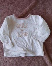 Blouse blanche avec des pois 1M