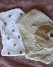 Lot de 2 bavoirs ours 