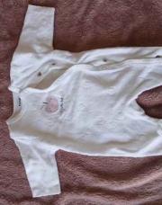 Pyjama blanc pomme 1M