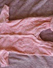 Pyjama rose fleurs gémo 0M