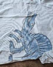 T shirt dini bleue clair