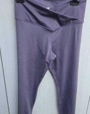 Legging mauve H&M bande croisé à la taille (taille M)
