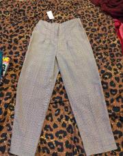 pantalon primark motif à grand carreaux taille 36