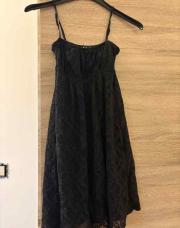 robe courte Pimkie noir pailletée taille S 