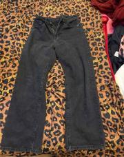 jeans noir shein 38 