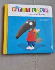 Petit loup rentre a l ecole 