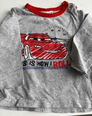 T-shirt manche longue cars gris 12M