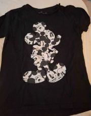 T-shirt noir mickey disneyland paris taille S