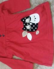 T shirt rouge 6m