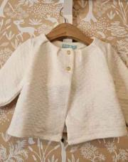 Gillet Blanc OBAÏBI 6M