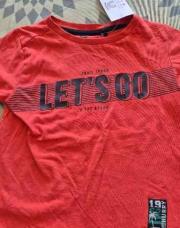Thee shirt rouge 98/104