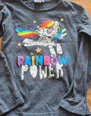 T-shirt L/M licorne 122/128