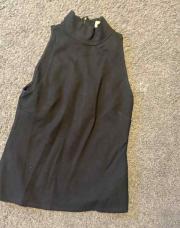 Blouse sans manches noir 