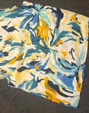 Blouse fleurs bleus 