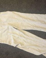Pantalon classique gris clair S 