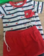 Ensemble Marin rouge 3m 