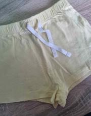Short Kiabi jaune 18m