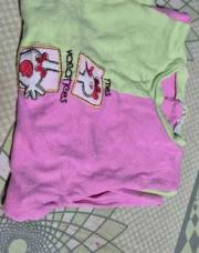 Pyjama vert et rose 18m