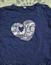 Thee shirt bleu 80