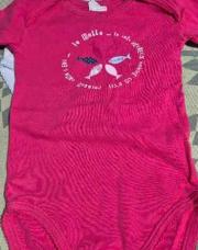 Lot 2 body courte manche 18m