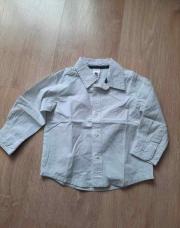 Chemise, fines lignes bleues pâle C&A , 1an