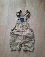 Salopette courte beige Premaman,  1an