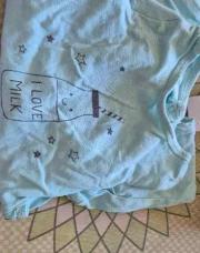 Pyjama bleu clair 80