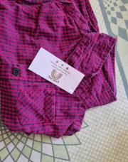 Chemise rouge a carreau 80
