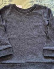 Pull gris 9/12m